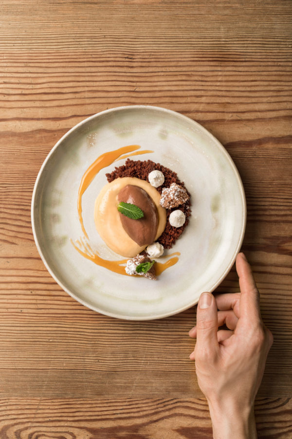 Bio-Nachspeisen-Kreation für’s Gralhof Abendessen