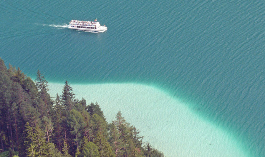 Ausflugsschiff am Weissensee