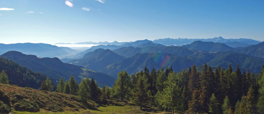 Traumhafter Weitblick über dem Weissensee